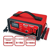 Автоматическое зарядное устройство AVS ENERGY BT-6024 (15A) AVS